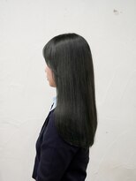 アリー 原宿 表参道(ALLY) ブリーチなしオリーブグレージュ