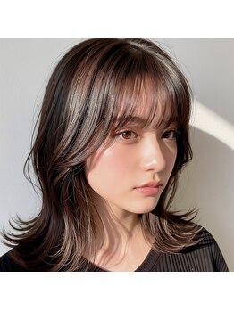 ブルーム(Bloom)の写真/小顔×抜け！あなたのための顔周り似合わせカット・似合わせカットであなたの魅力を最大限に【三郷】