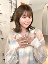 ミーナ バイ アーバン(Meena by urban.)&nbsp;【Meenaハザマ】簡単外ハネ×小顔くびれヘア