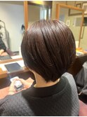 縮毛矯正×ショートヘア