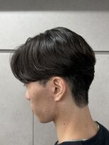 ニコ トウキョウ ロジック(nico TOKYO Logic)&nbsp;メンズセンターパート曲がる縮毛矯正アップバング