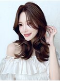 デジタルパーマくびれカットコテ巻き風パーマ縮毛矯正韓国風