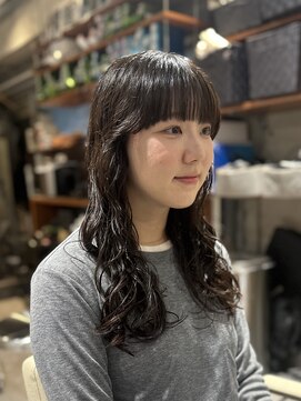 初心者にもおすすめ巻き髪デジタルパーマ