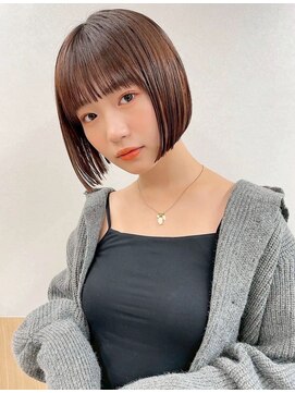 髪質改善/縮毛矯正/ミニボブレイヤーカット/似合わせカット/仙台