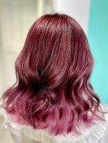 マティーナ ヘアー 池袋(Matina hair)&nbsp;【ヴァイオレッドピンク×ピンク】池袋美容室