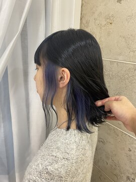 リアン 上尾店(Rien) インナーカラー×ブルー[韓国/上尾]