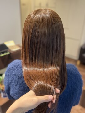 セレスト 心斎橋店(CELESTE) 美髪トリートメントで効果的！スモーキーベージュ