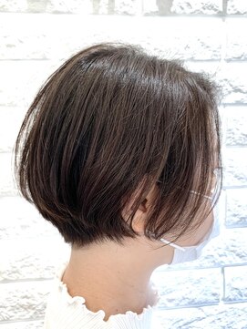 シュヴー 築地(CHEVEUX) ショートボブ/ベージュ/丸みショート/20代/30代/40代/