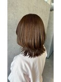 大人女性のくびれミディ 再現性のあるレイヤーカット