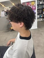 ヌークバイラヴェスト 四日市(neuk by lovest)&nbsp;【neuk服部】シャドウパーマニュアンスウルフマッシュ