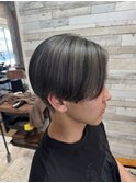 【デザインカラーで一癖◎】ローライトセンターパート