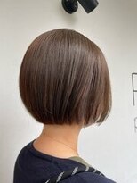 ヘアーメイクパウダー 天王寺寺田町店(Hair make powder) 大人ミニボブナチュラルボブ抜け感*20代30代40代50代*