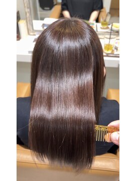 ヘアーアンドケア アミティエ(HAIR&CARE amitie) 【岐阜・髪質改善】アイロン使わない縮毛矯正/マンツーマン