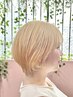 ショートヘアー+ブリーチカラー¥20350→¥17900【藤沢/藤沢】