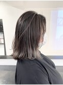 グレージュ/デザインカラー/ハイライトカラー30代40代髪型i5