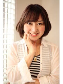 マハロ(MAHALO) 柔らかな大人ボブ