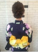夏！！なみなみ浴衣ヘアアレンジ☆