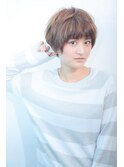 【morio池袋】絶壁解消☆ふんわりマッシュショート