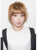 鈴木保奈美風ちょいはねラフで可愛いショート/ミニマムボブ 