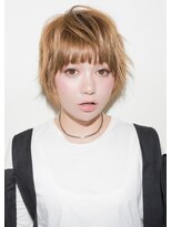 アズーア ヘアーアンドスパ(azure hair&spa)&nbsp;鈴木保奈美風ちょいはねラフで可愛いショート/ミニマムボブ