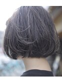 【Barouche】 グレイッシュ ボブ 堀江