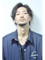 フランクスバーバー アンド ビアークラブ(FRANK'S BARBER and BEER CLUB)&nbsp;ソフトツーブロックくせ毛風パーマツイストパーマ