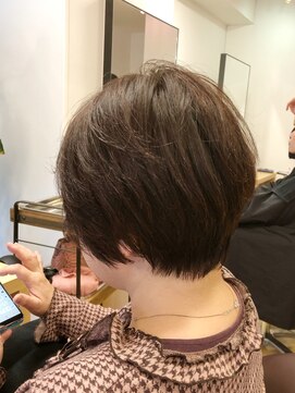 サロン マーニ(salon m ni) ショート×オシャレ染めのみの白髪染め