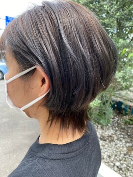 シークレットベースエヌ(Secret Base N) 大人きれい小顔立体感くびれショートボブ