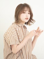 ルクスドレ 新宿(Luxe doree')&nbsp;くびれヘア/アースカラー/地毛風カラー/大人ヘルシー[新宿駅]