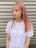 カット＋Wカラー＋Rトリートメント（ダメージ９０%以上カット）  ￥12500