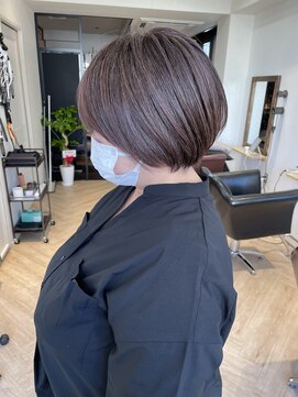 ハーツ(Heart's) 30代40代50代◎髪質改善ショートカット白髪ぼかしハイライト