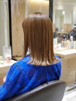 ユニックス イオンモール川口前川店(UNIX)&nbsp;【人気カラー】グレージュ×外ハネミディアムボブ　　＃40代髪型