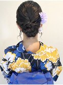 浴衣のヘアアレンジ