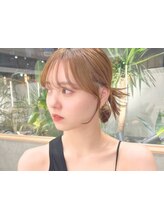 第一印象を決める髪型に最重要なのは《顔まわり》小顔効果抜群の技術で可愛い顔まわりの韓国風カットも！