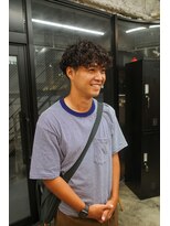 スレイ 西宮(SLAY)&nbsp;波巻きハイライトアップバングツーブロックマッシュ