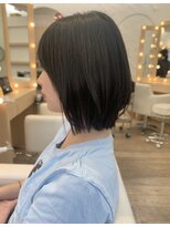 エレノア 渋谷公園通り店(Eleanor) 黒髪×外ハネレイヤーボブ