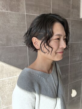 ナループロアオハナ(Nalu pu loa ohana) パーマヘア/ボブパーマ/ショートパーマ