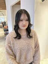 サラビューティーサイト 志免店(SARA Beauty Sight) 【KANATA】20代30代 韓国風ミディアム×ブルージュ