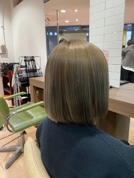 アウラ(AURA) アッシュベージュカラーダブルカラーインナーカラーケアブリーチ