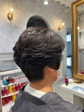 アンドットエス 銀座(and.S) 【 銀座】30代40代50代大人ナチュラルレイヤーショートボブ