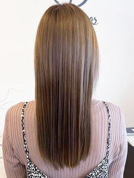 レポヘアー(Repos hair) 20代30代40代大人可愛い髪質改善カラーアッシュベージュ透明感