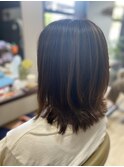 カット+縮毛矯正