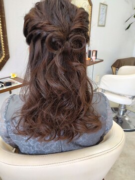 ココロ(Cocoro) ハーフアップ