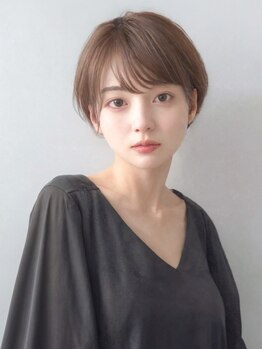 ハヌル(Haneul)の写真/【巣鴨】カット技術と似合わせ力で、初めてのショートも感動の仕上がり！オンリーワンのスタイルをご提案◎