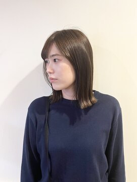 ソイルアヴェダ(Soil AVEDA) 透明感ブリーチなし　ミルクティーベージュ