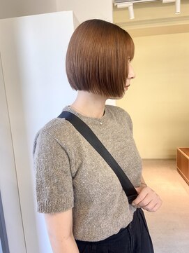 ロジェ(loje) [loje] オレンジベージュ/ミニボブ/ワンレン