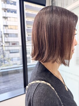 ザザ 高田馬場(ZA/ZA) ぱっつん外ハネボブ