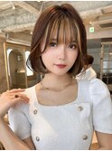 ボブ/インナーカラー/髪質改善/縮毛矯正41224