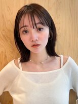ガーデンヨコハマ(GARDEN YOKOHAMA) 切りっぱなしボブ似合わせカットメルティカラー外ハネ小顔前髪
