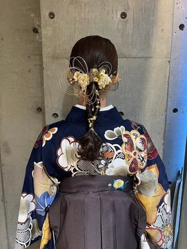 エディット トウキョウ(e.dit tokyo) 【MILK/MURIEL macoto】袴アレンジ卒業式ヘアセット